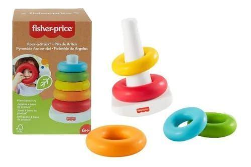 Pirámide Fisher Price De Argollas Aros Juguete-2