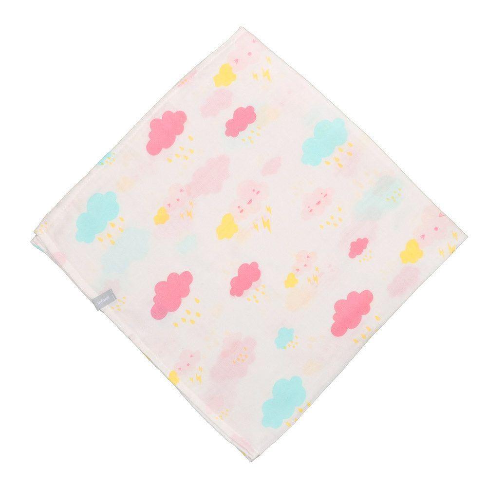 Pack 3 Tutos Infanti Algod n Muselina 75x75cm Rosado-4