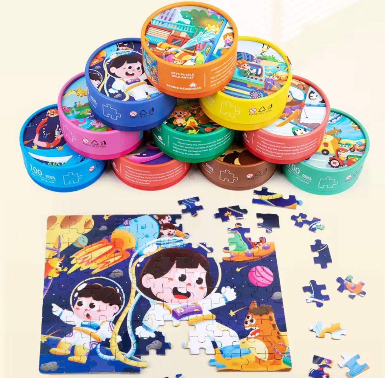 Rompecabezas Puzzle Para Ni os 100 Piezas M5 Princesas-2