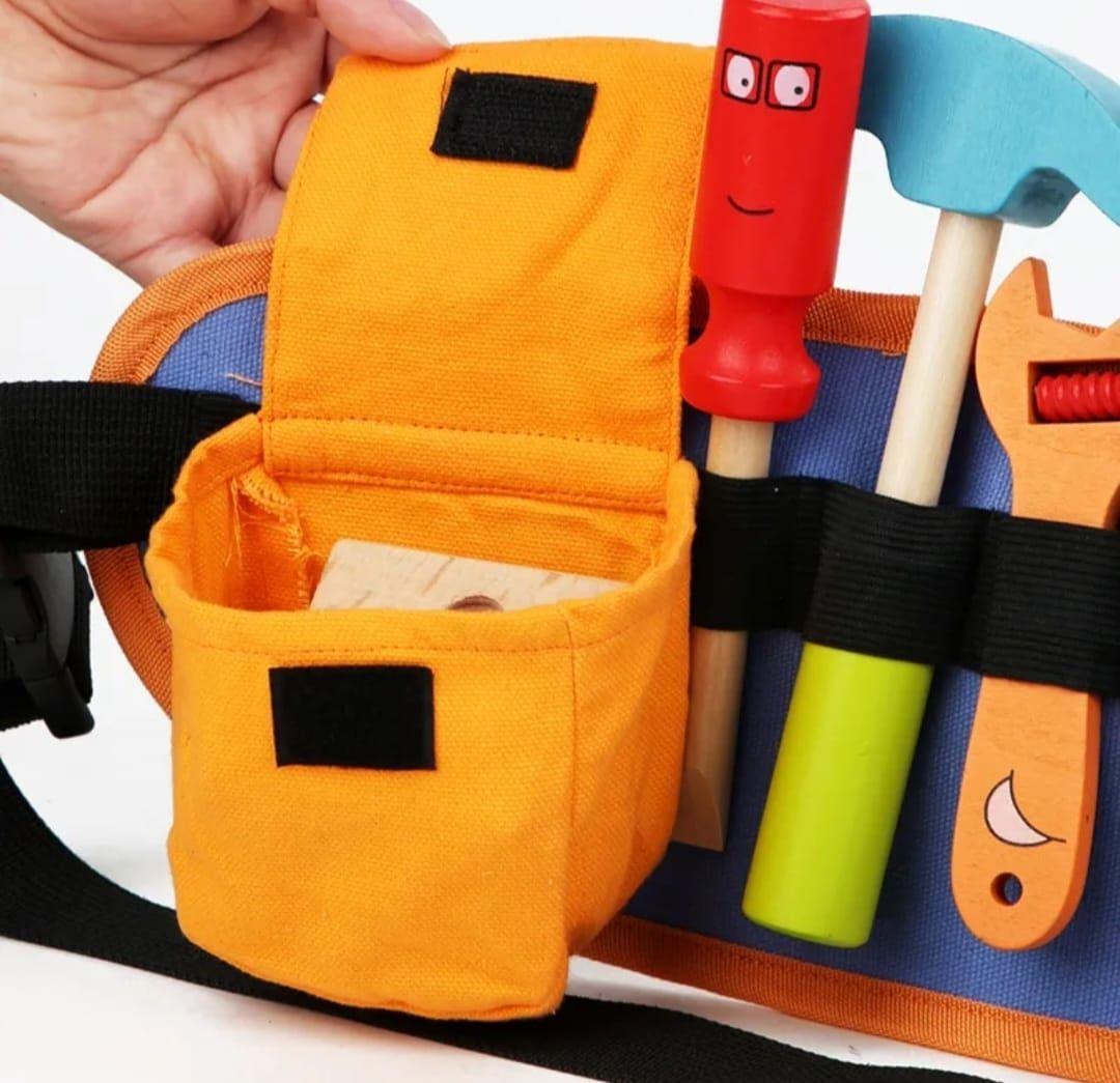 Juego Didactico Cinturon De Herramientas Madera-3