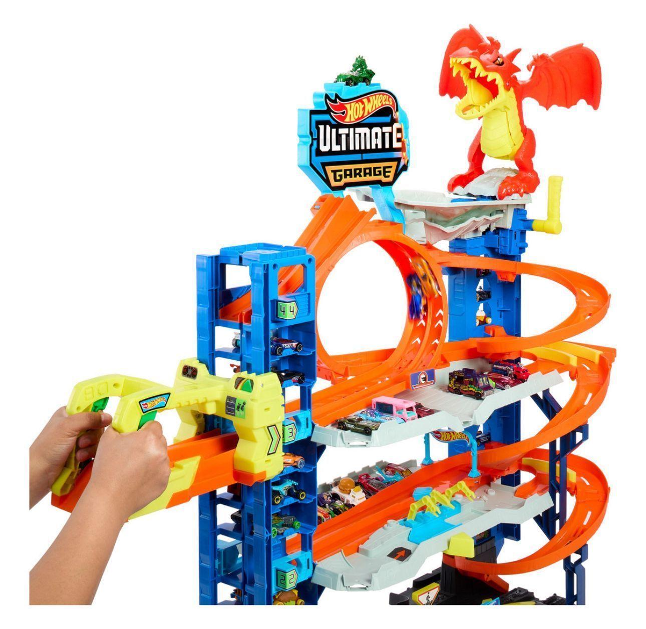 Pista De Juguete Ultimate Garage Hot Wheel Auto-ascensor-2