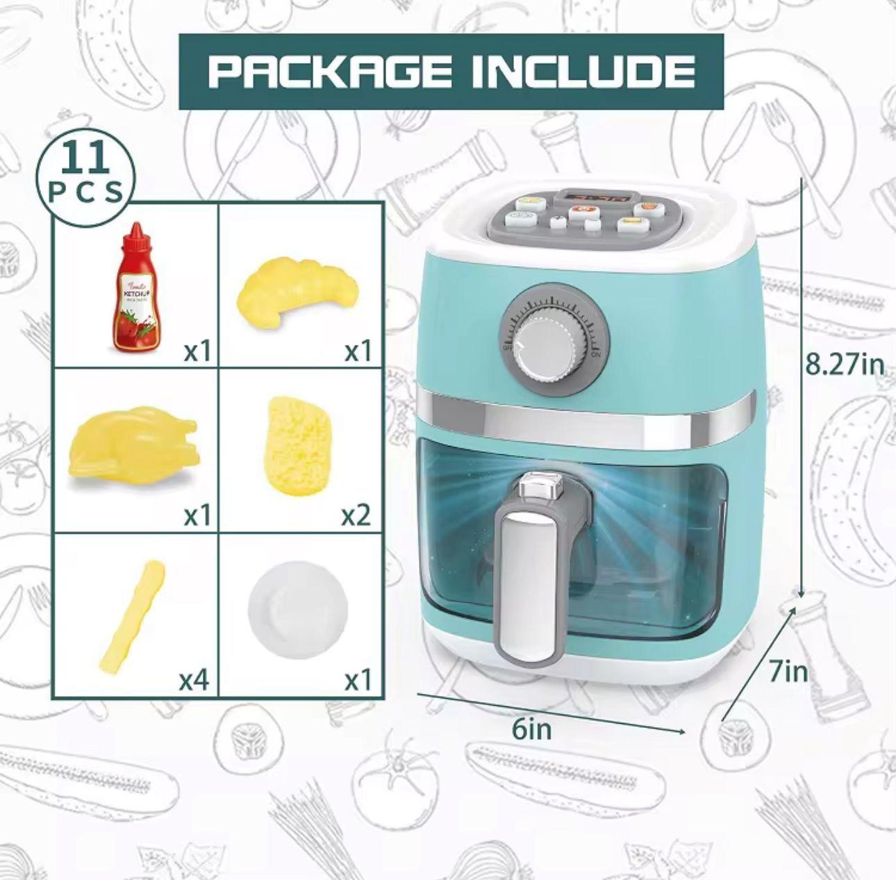 Juguete De Cocina Air Fryer De Juguete-2