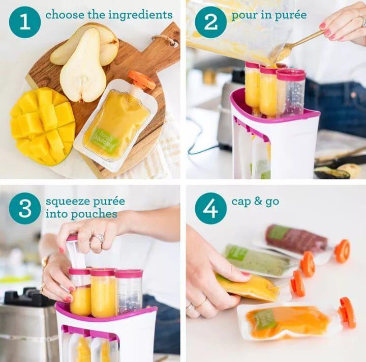 Dispensador De Papilla O Compota para bebes-4