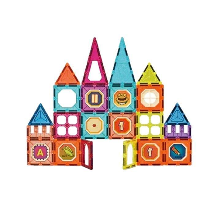 Juego De Construcci n Magn tico Im n Bloques Ni os 32pzs-2