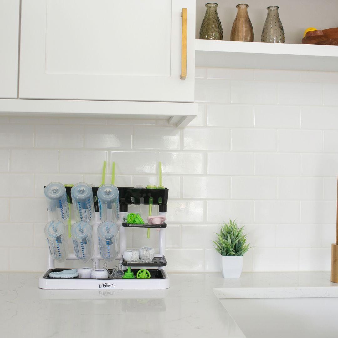 Escurridor Rack Universal Para Mamaderas Dr Brown s-3