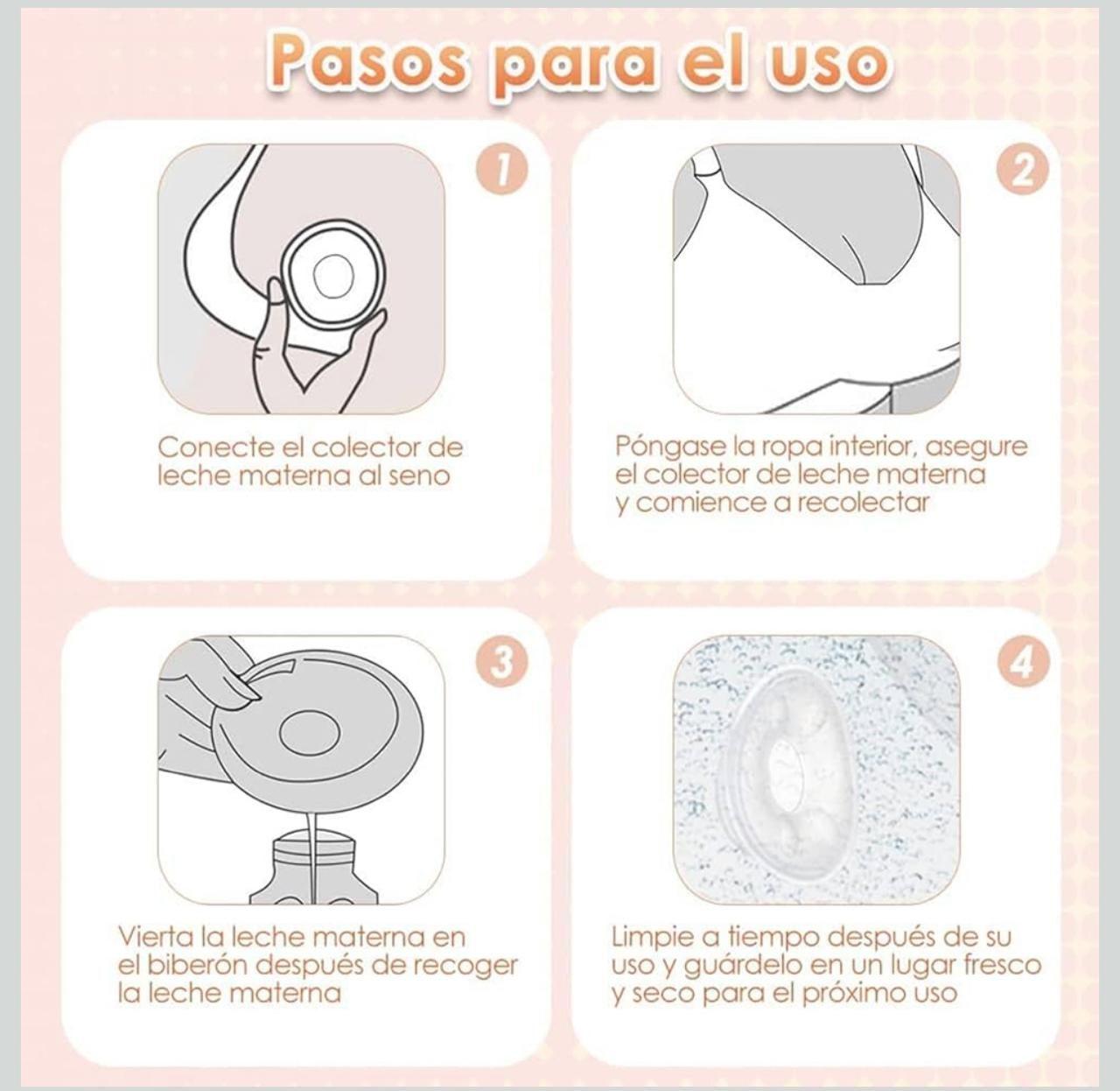 Amapolas Disco De Lactancia Maternal Reutilizables 02 Pzs-2