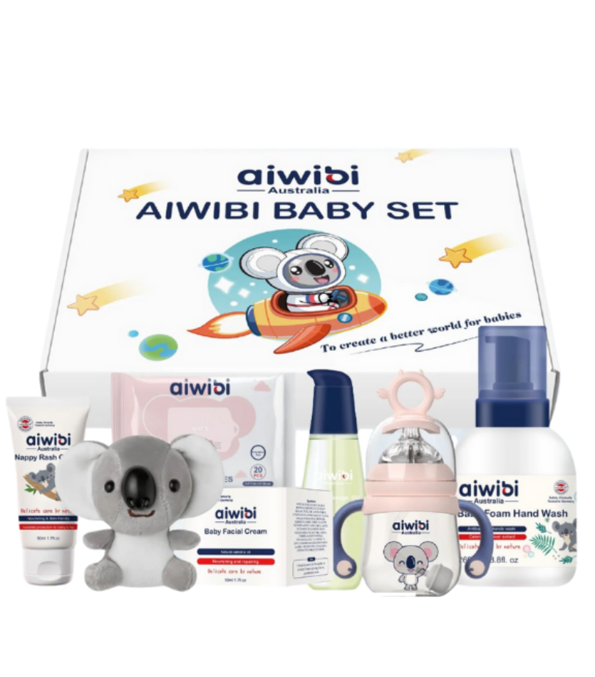 Set De Regalo Cuidado Del Bebé Aiwibi ROSADO -0