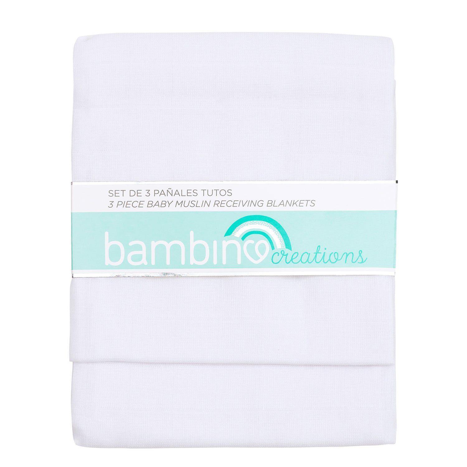 Panal Tuto Bambino Blanco Unicolor X3 Unidades-0