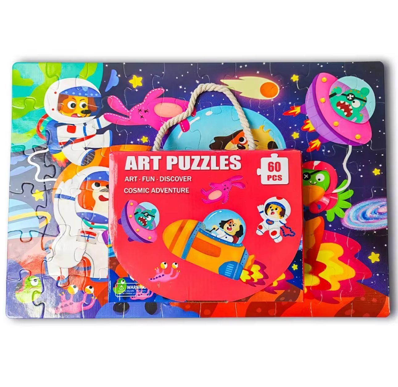 Rompecabezas Puzzle Para Niños 60 Piezas Astronauta-2