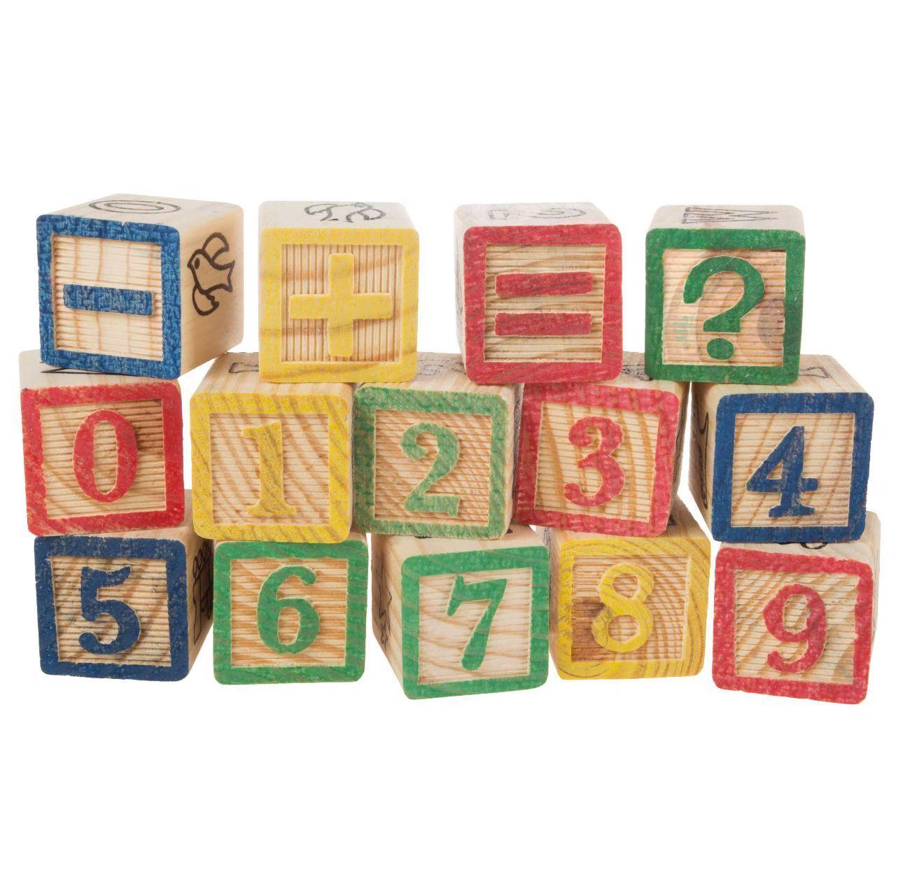 Cubo De Madera 48 Piezas Juguete Didactico Letras Y Numero-2