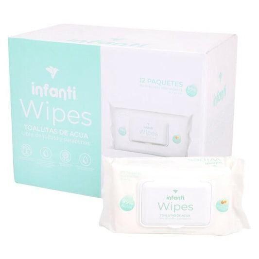 Toallitas Humedas Water Wipes Caja 12 X 80 Un Infanti-0