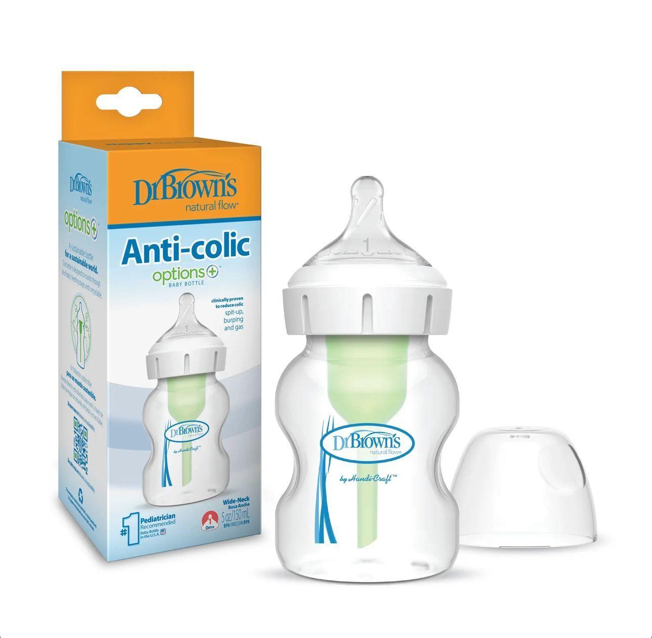 Mamadera Boca Ancha Options 150ml Dr Brown s-0