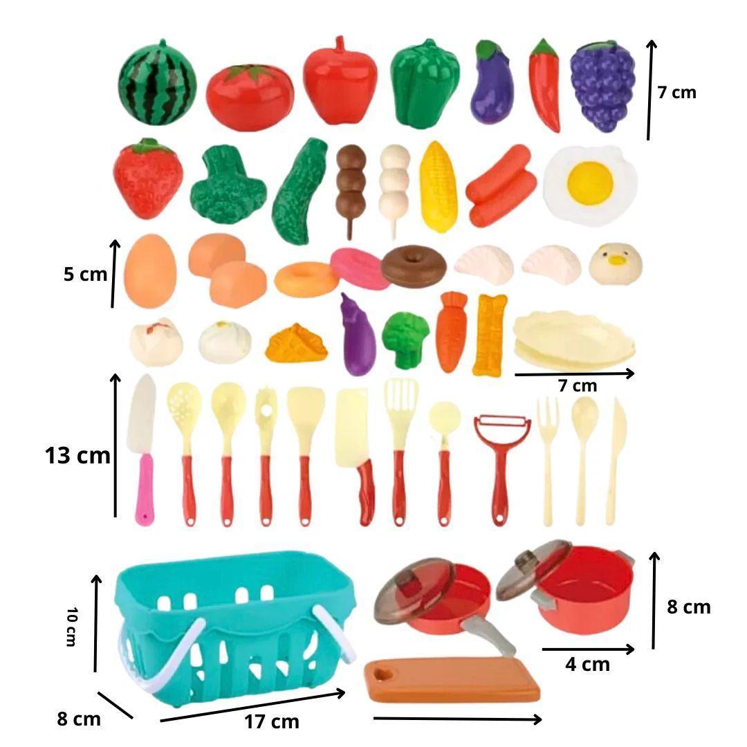 Set Corta Frutas-vegetales - Utensilios De Cocina Niños-1