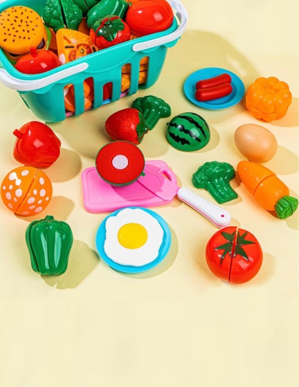 Set Corta Frutas-vegetales - Utensilios De Cocina Niños-3