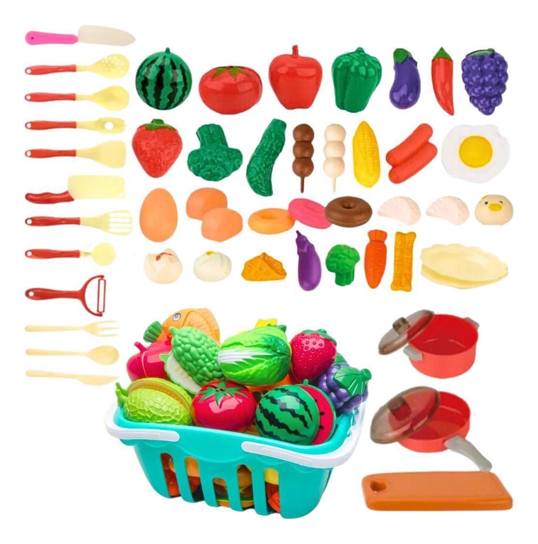 Set Corta Frutas-vegetales - Utensilios De Cocina Niños-2