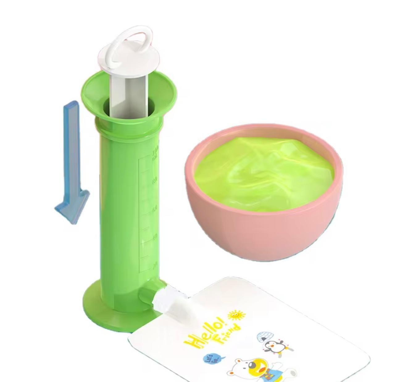 Dispensador De Papilla-compota +bolsa Almacenamiento Bebé-4