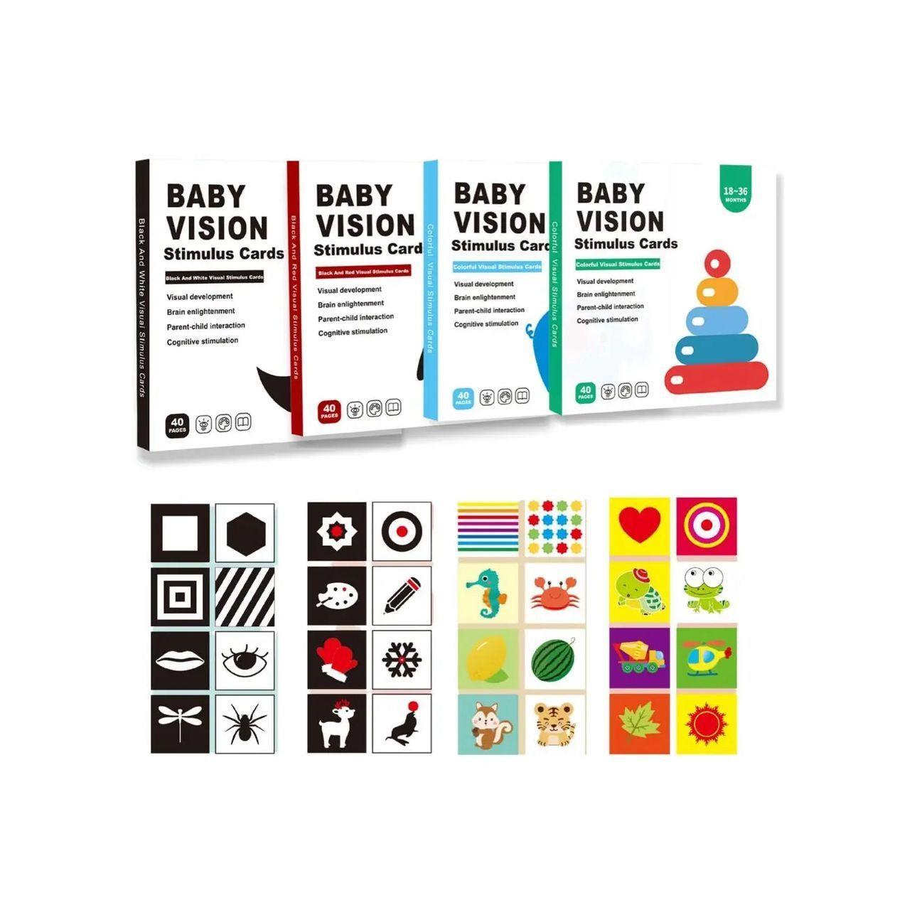 Set Tarjeta Estimulacion Visual Cognitivas Montessori 0 36 Meses-5