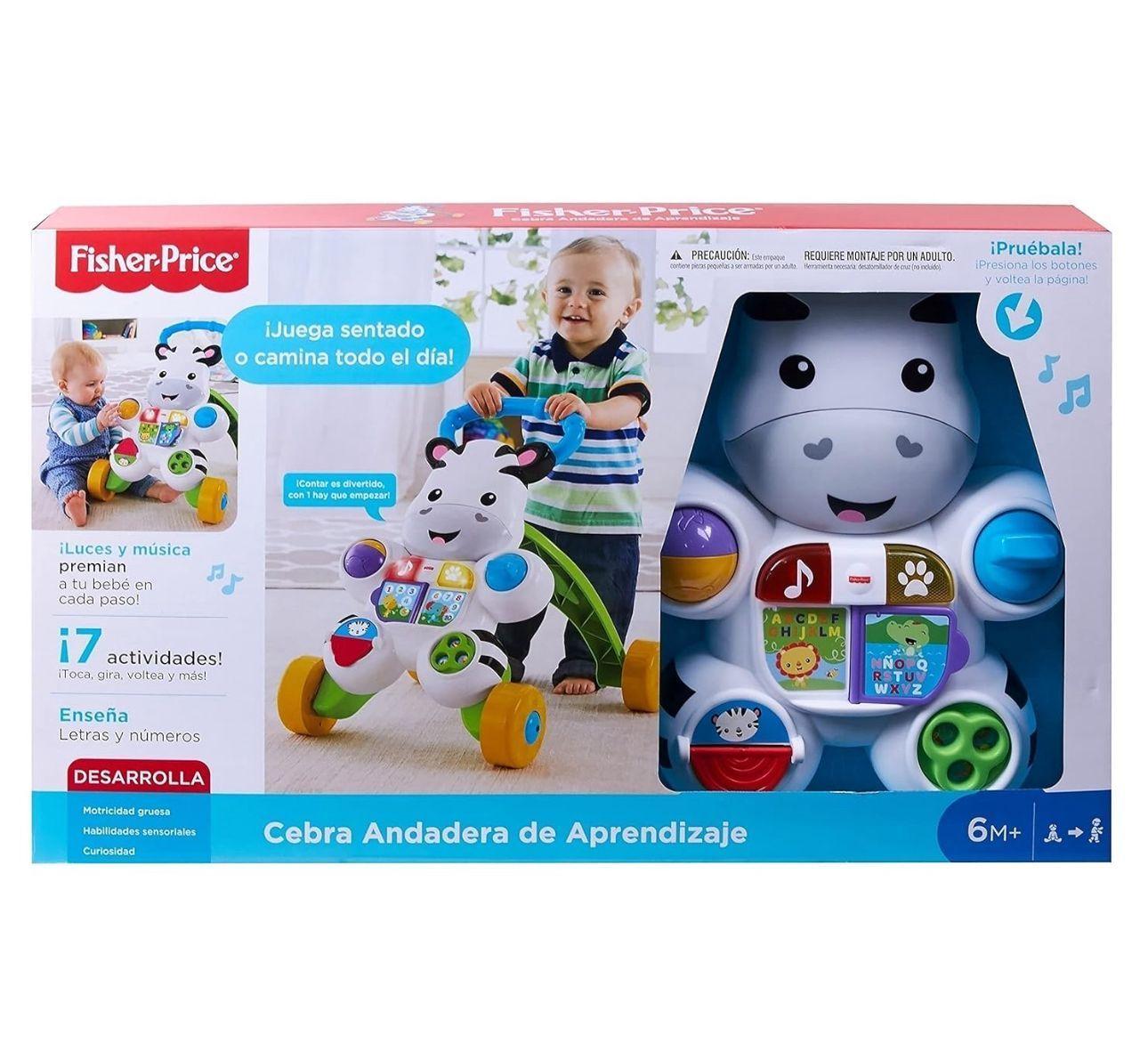 Caminador Andadera Bebés Cebra De Aprendizaje Fisher Price-4