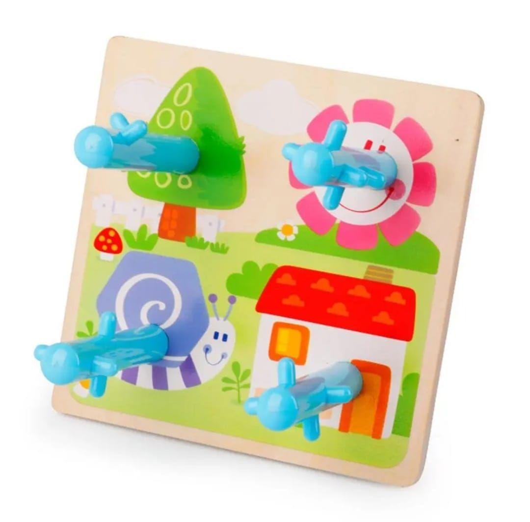 Cubo Didactico Aprende De Madera Montessori Infantil-2