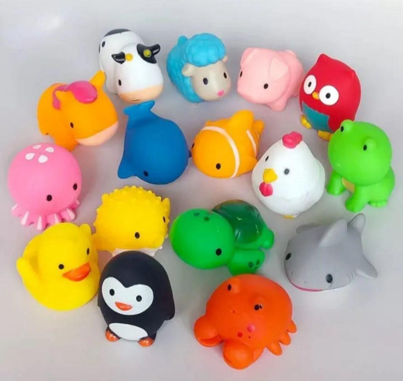 Pack Juguetes hora del Bano Flotan En El Agua-4