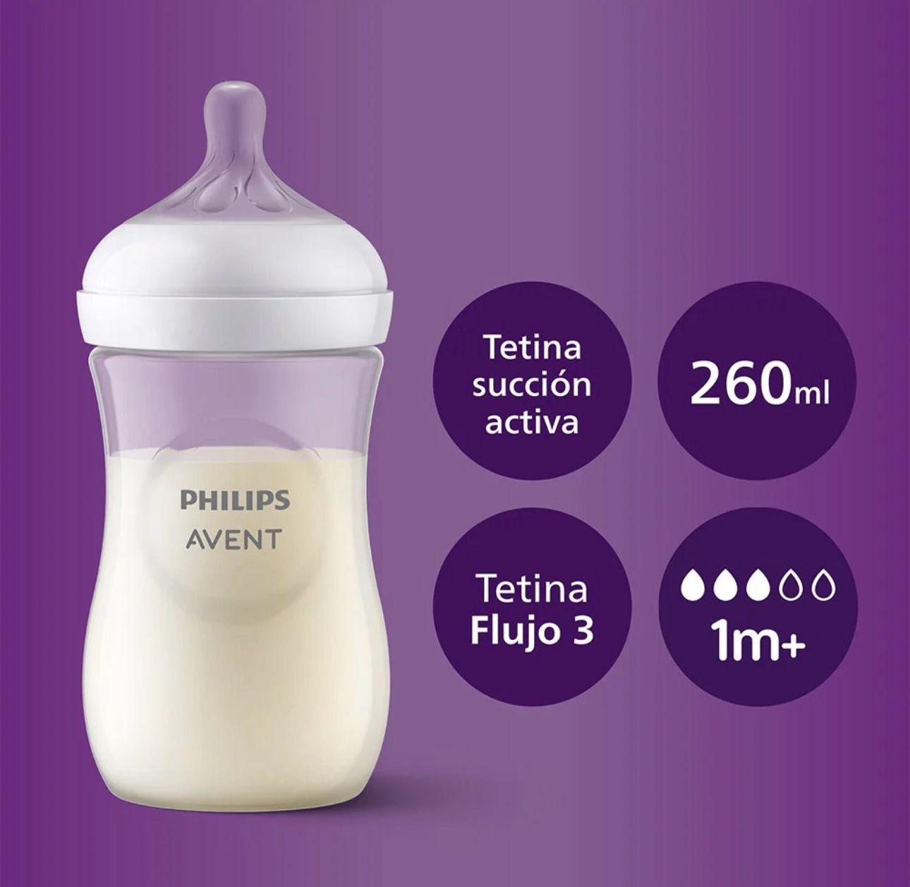 Mamadera Avent Natural Response 1m+ 260ml-2