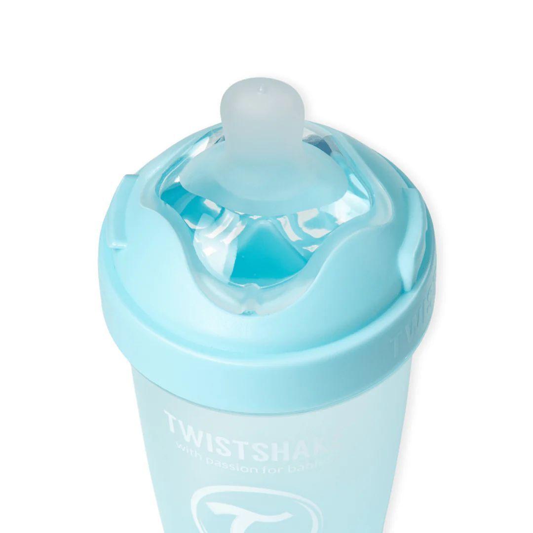 Mamadera Anticolico Twistshake Double Pro 180ml Celeste-3