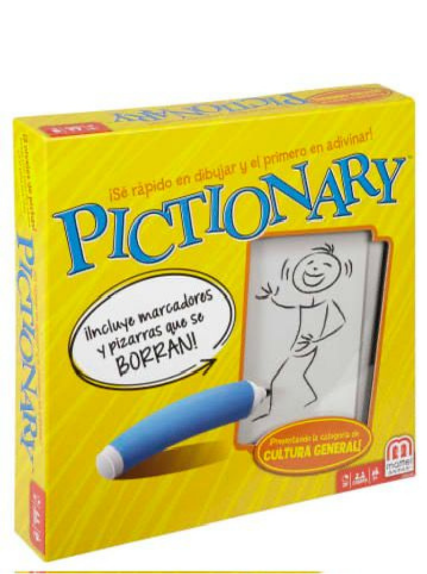 Pictionary Juego De Mesa En Español-0