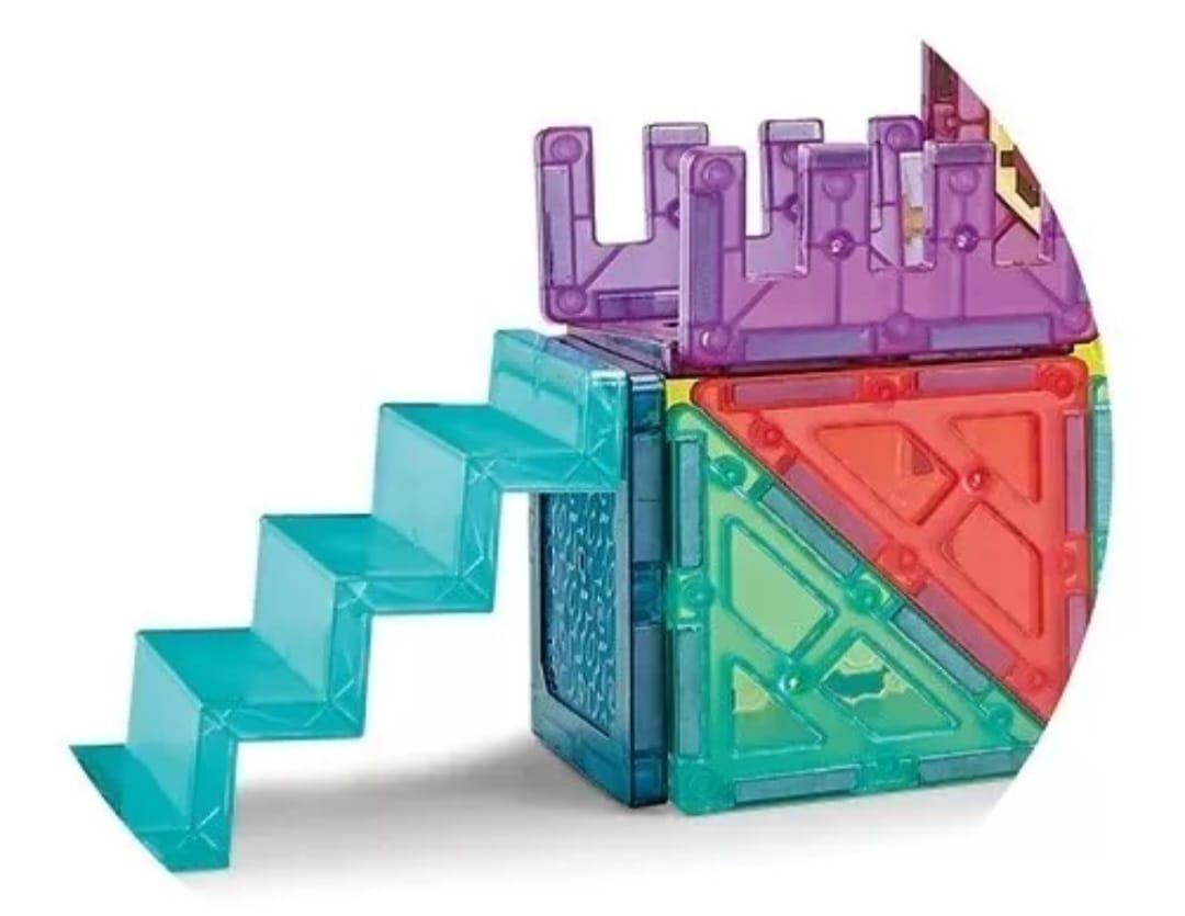 Juego De Construccion Magnetico Bloques 94 Pzs-2