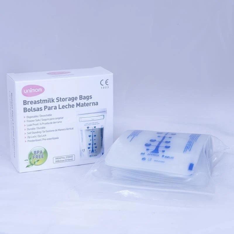Bolsas para leche materna Unimom 30pzs 210ml-2