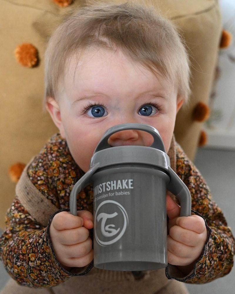 Vaso Anti Derrame Mini Cup 230 Ml Twistshake Gris-3