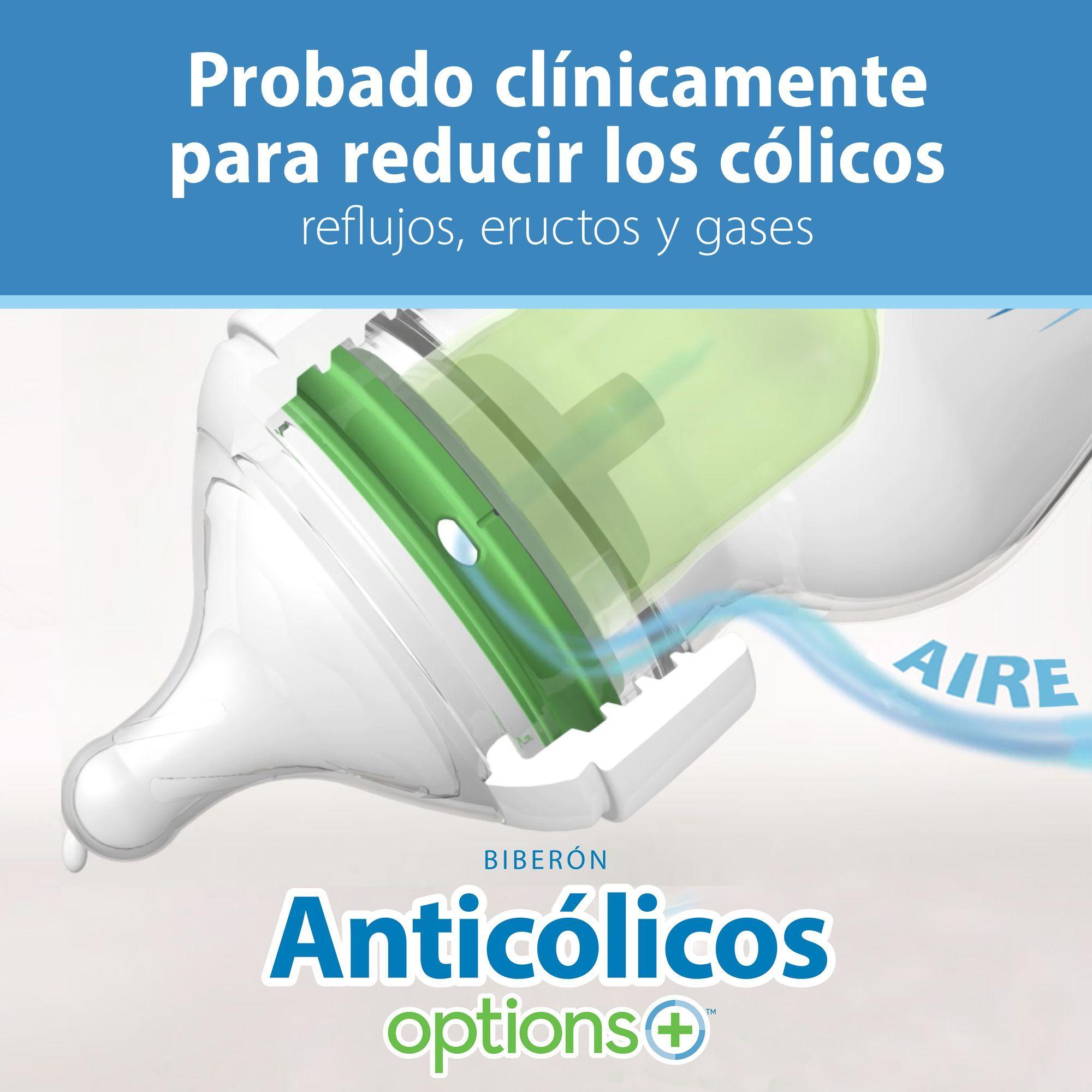 Pack 2 Mamaderas Dr Brown s Rosa Options Antic lico 270ml-2
