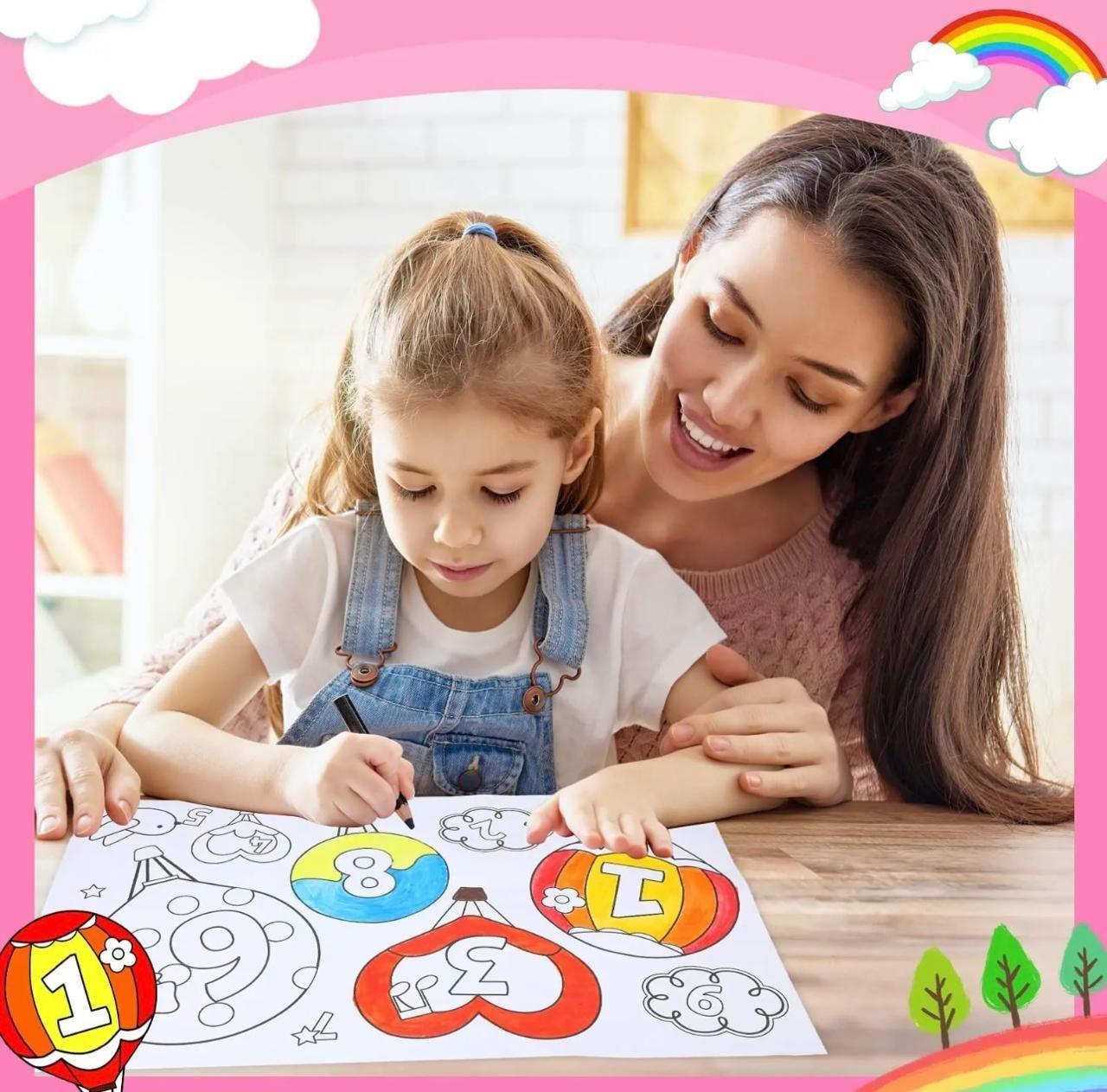 Rollo Papel Para Colorear Dibujo Para Ni os Manualidades PRINCESAS-3