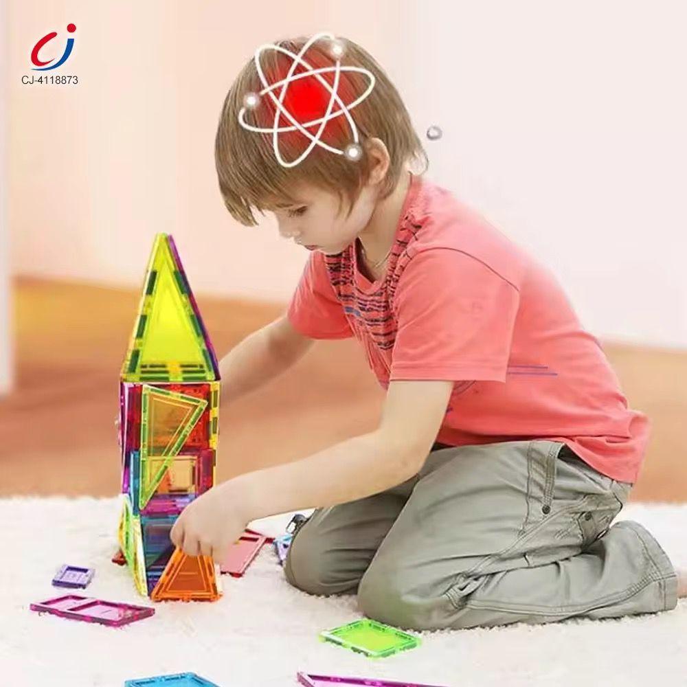 Juego De Bloques Magneticos Con Autos 68 Piezas-4