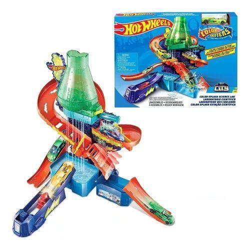 Hot Wheels City Pista De Juguete Laboratorio Científico-1