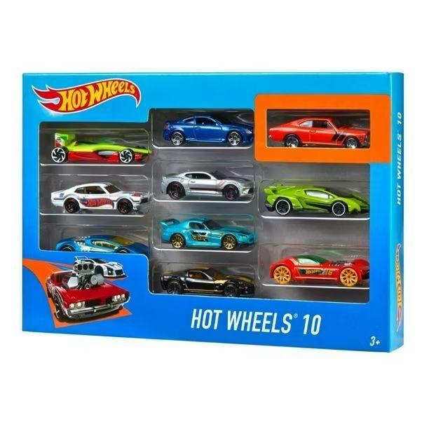 Set 10 Autos Coleccionables Vehículos Juguetes Hot Wheels-4