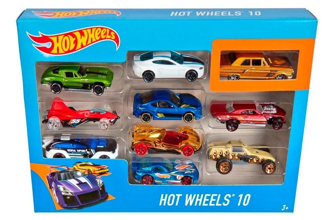 Set 10 Autos Coleccionables Vehículos Juguetes Hot Wheels-2