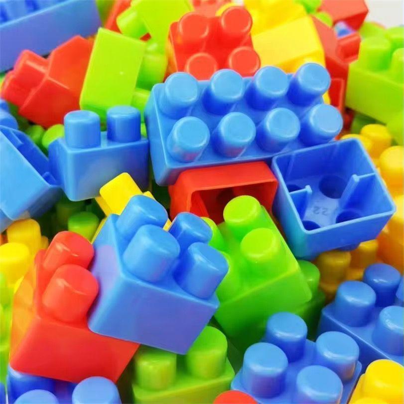 Juego De Bloques De Construcci n 100pzs Ni os Con Bolsa-2