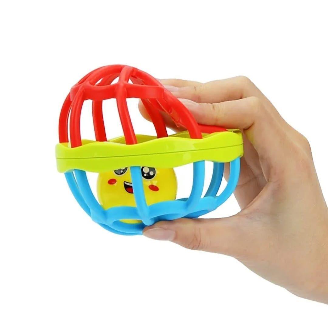 Set 5 Pzs Pelota - Sonajero - Mordedor Sensorial Bebé-3