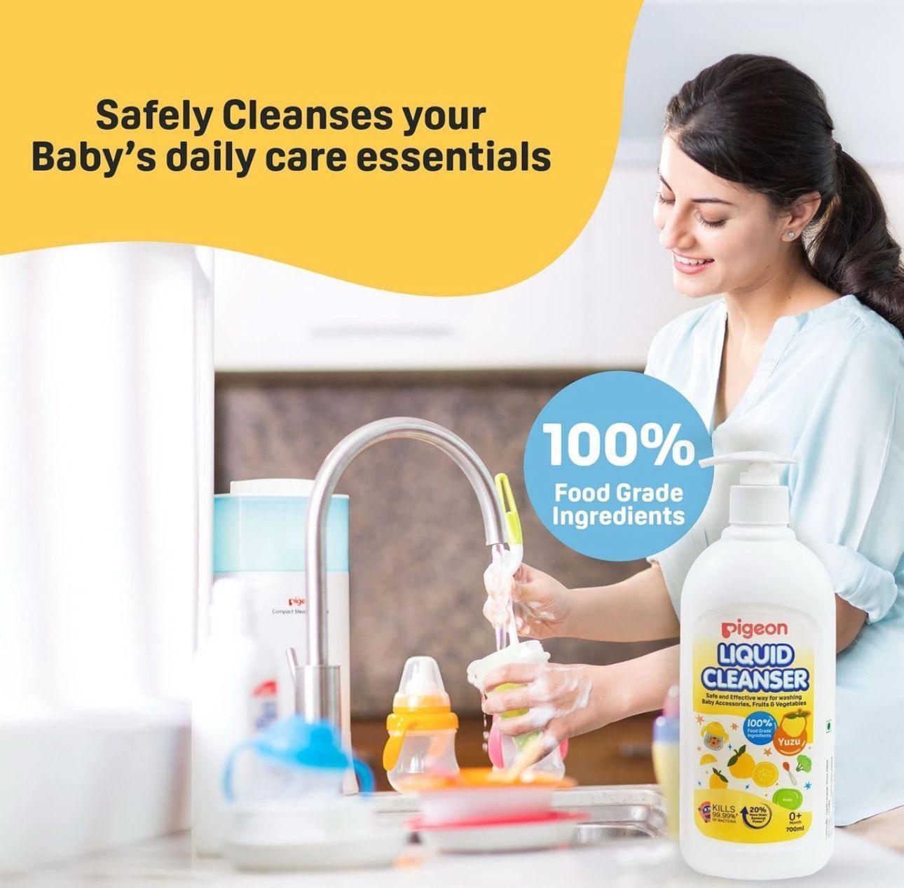 Limpiador De Biberones Y Mamaderas Pigeon 700 Ml-2