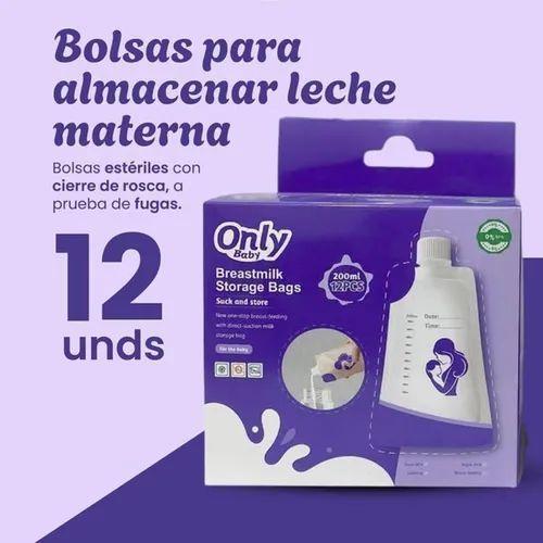 Bolsas De Almacenamiento Leche Materna Tapa Con Rosca 200ml-2