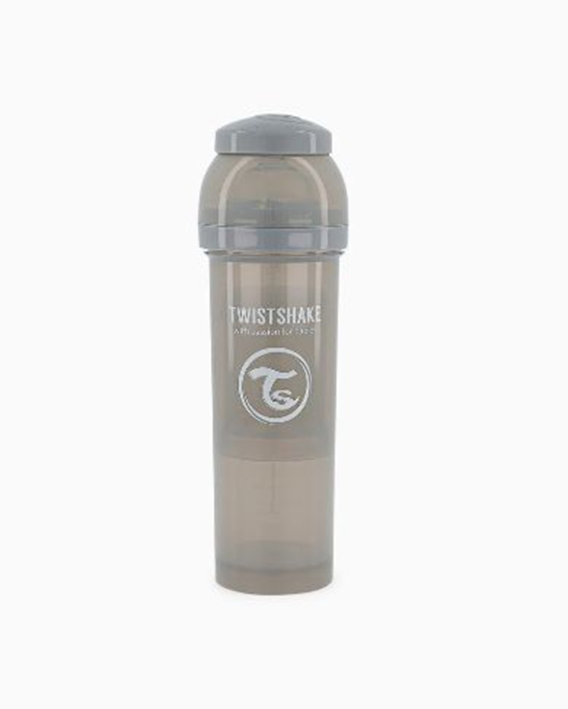 Mamadera Twistshake Anti-cólico 330ml Gris -2