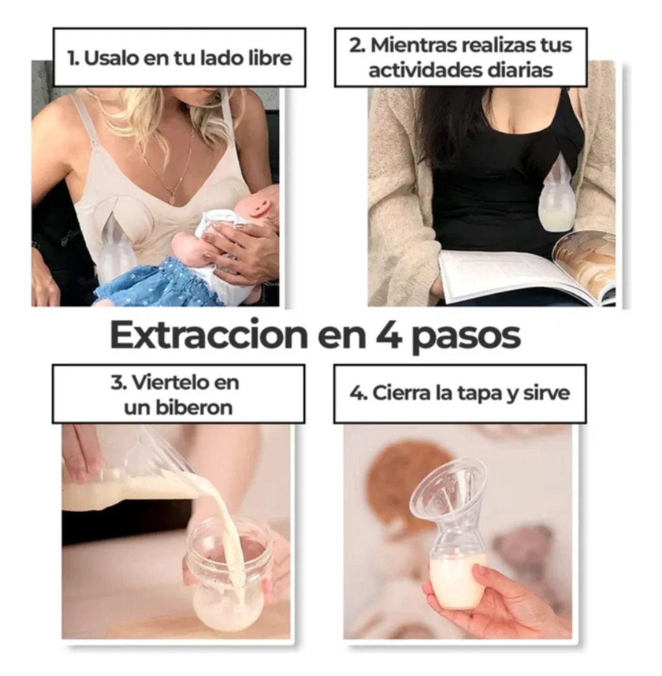 Recolector De Leche Materna De Silicona Libre De Bpa-3
