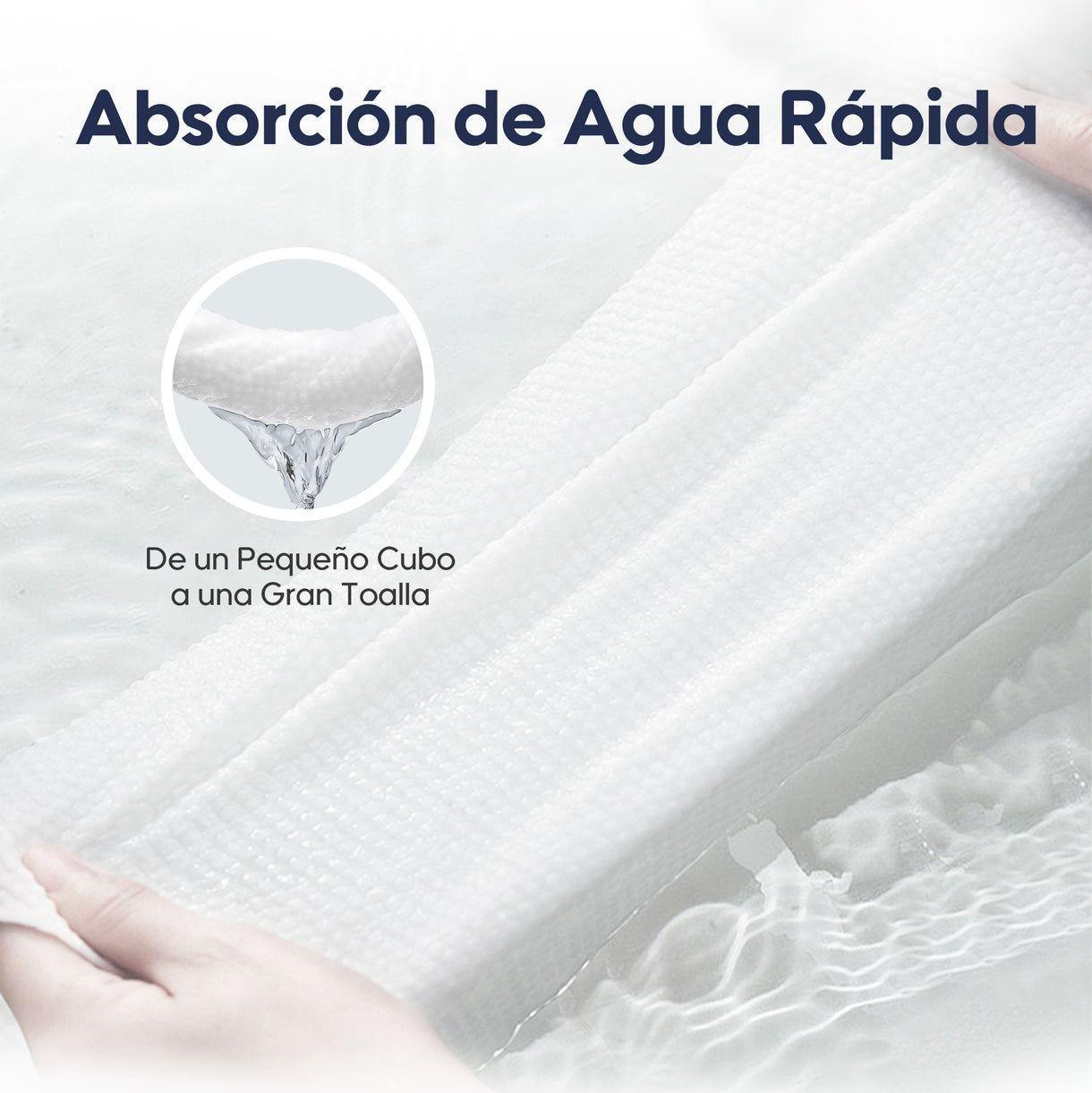 Toallas Comprimida Desechables Portatil Fibra Natural Aiwibi-2