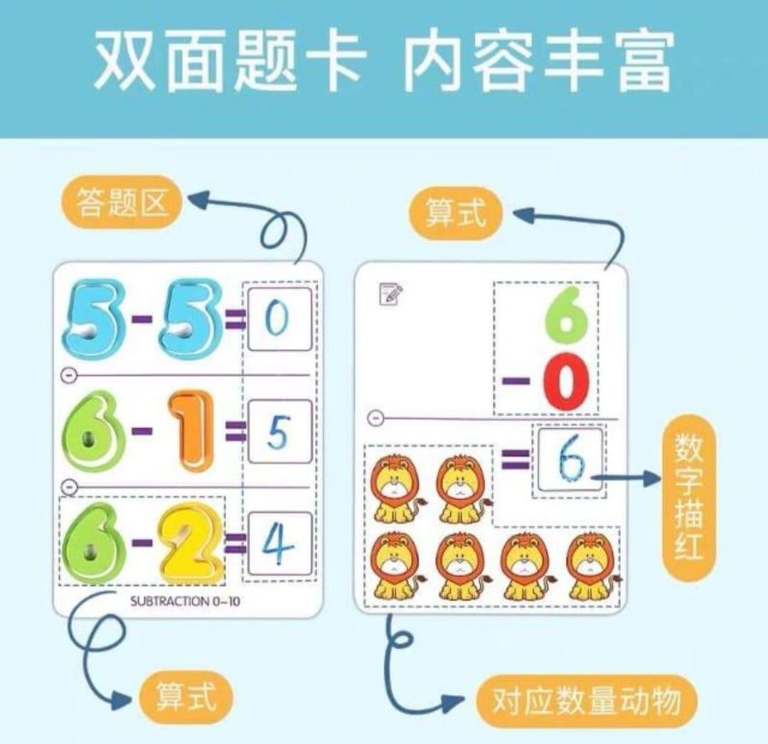 Juego Didactico Conteo Cognitivo Aprende Matematica-3