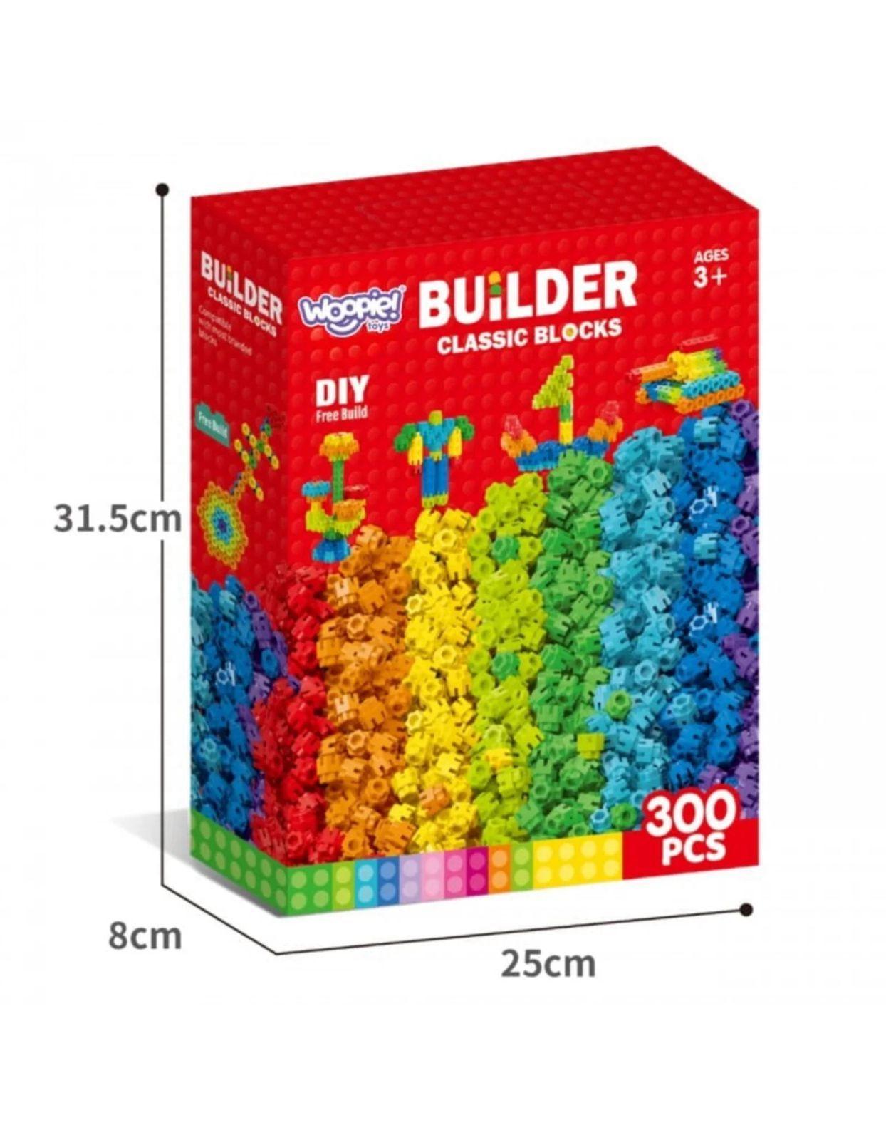 Conectores Hexagonales Juego De Construccion Didactico 300pz-3