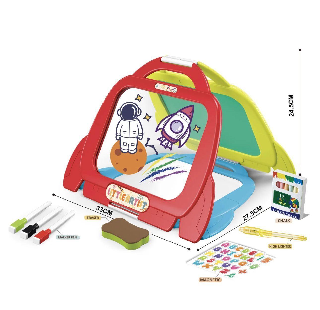 Pizarra Magica Para Dibujos 4 En 1 Niños-2