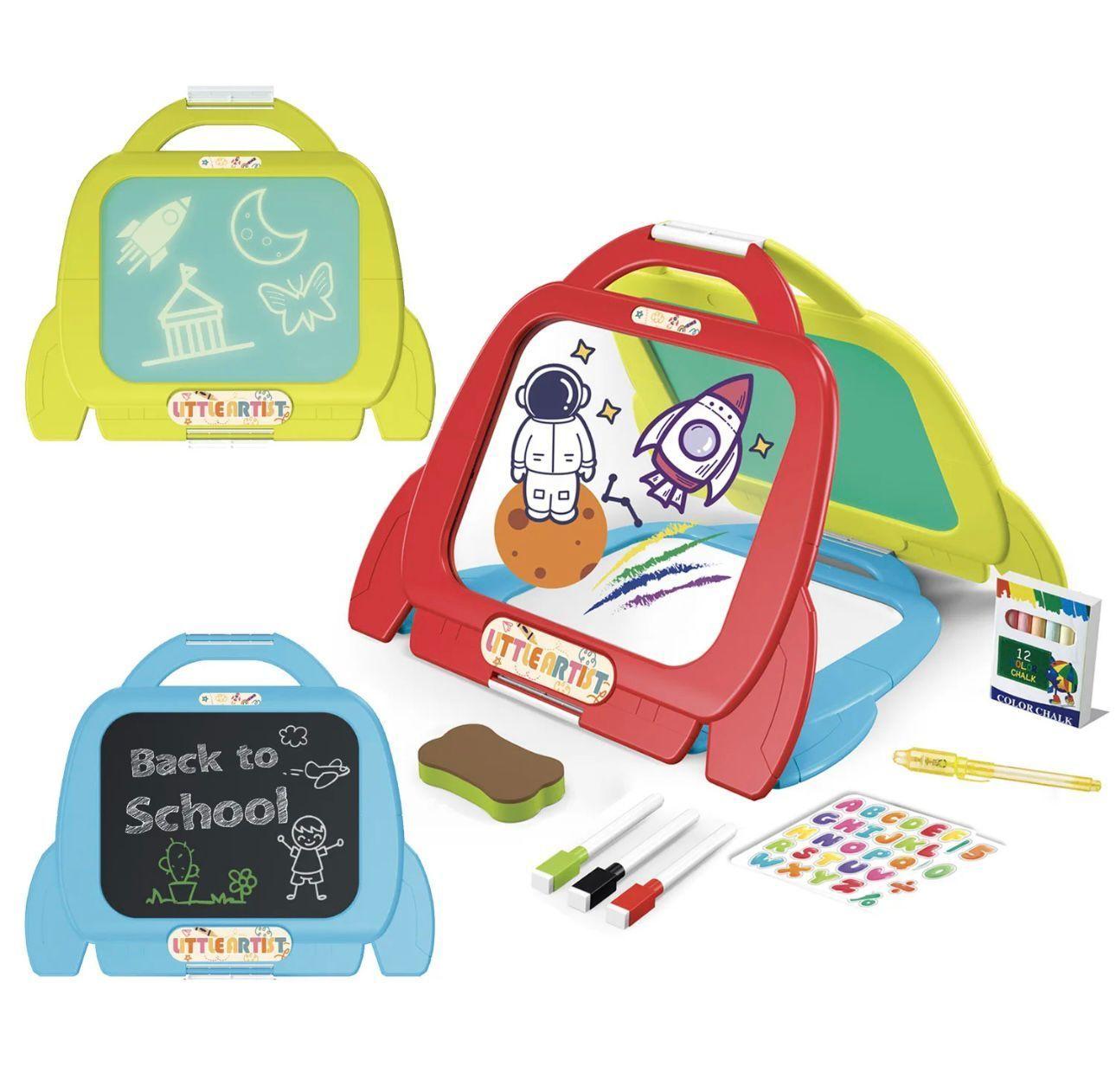 Pizarra Magica Para Dibujos 4 En 1 Niños-3