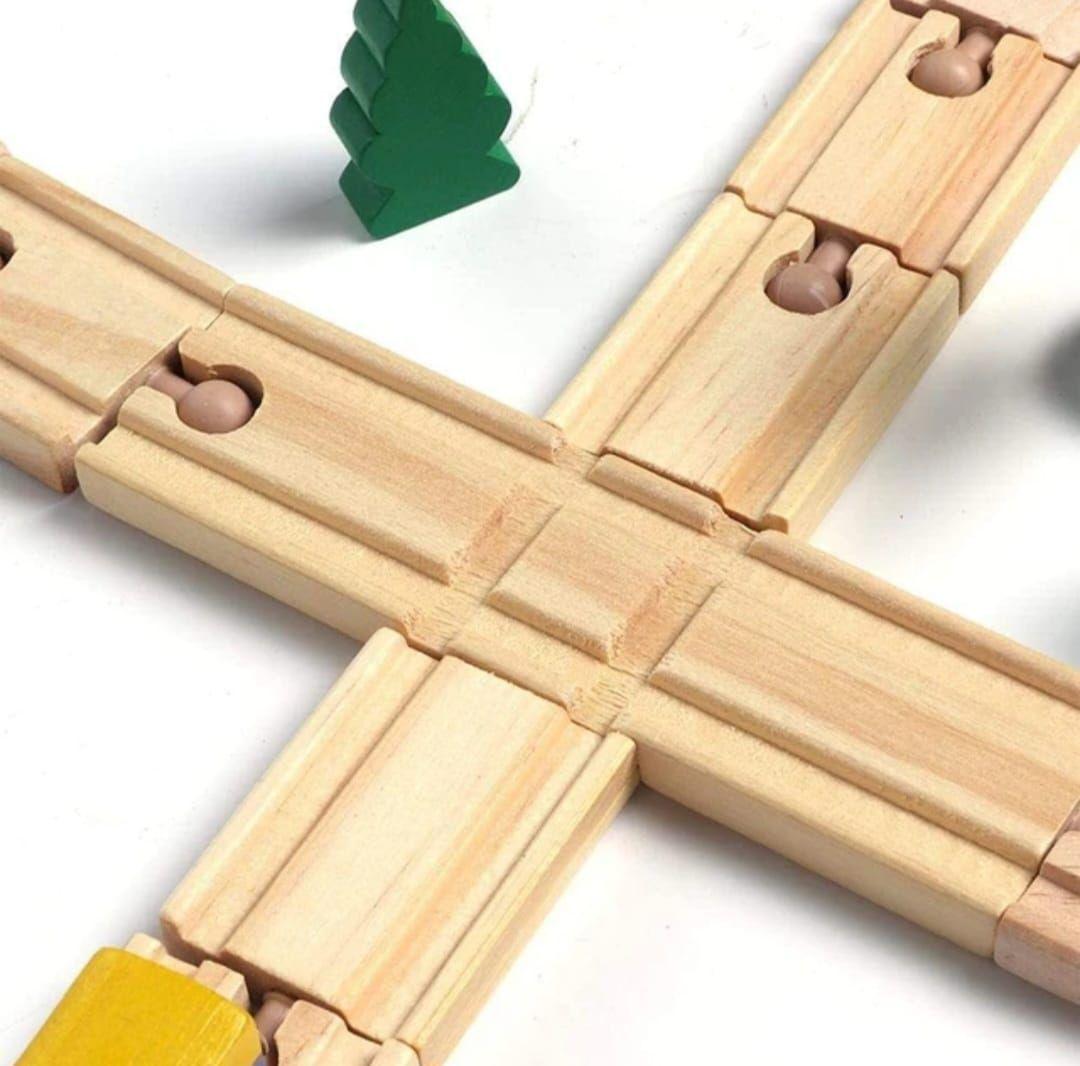 Pista De Tren Madera Juego Didactico-3