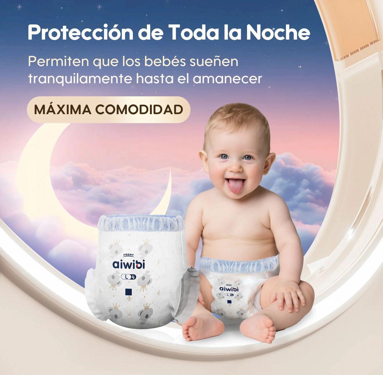 Pañales Aiwibi Pants XG Dulce Noche Calzoncillos-2