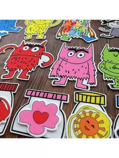 Set Didactico El Monstruo De Colores Emociones Ni os-4
